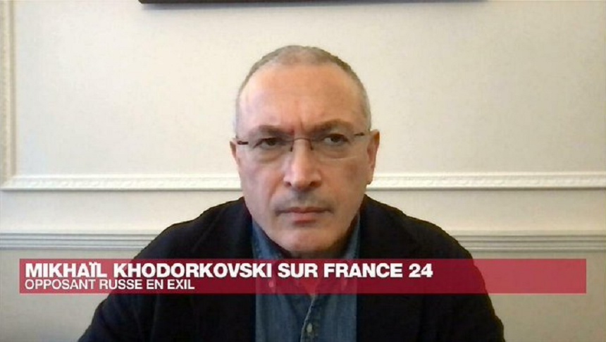 Invazia Ucrainei va pecetlui căderea lui Putin ”într-un an sau doi”, estimează Mihail Hodorkovski; Moscova nu poate învinge chiar dacă cucereşte Kievul şi Harkovul; Putin are simptome de ”paranoia senilă” şi a luat o decizie emoţională