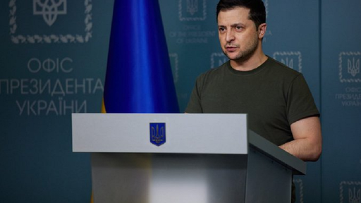 UPDATE - Zelenski, într-un nou mesaj: Vom continua să luptăm. Ne vom apăra ţara / El a condamnat decizia NATO de a nu impune o zonă de excludere aeriană: A dat undă verde bombardării în continuare a oraşelor şi satelor ucrainene - VIDEO 