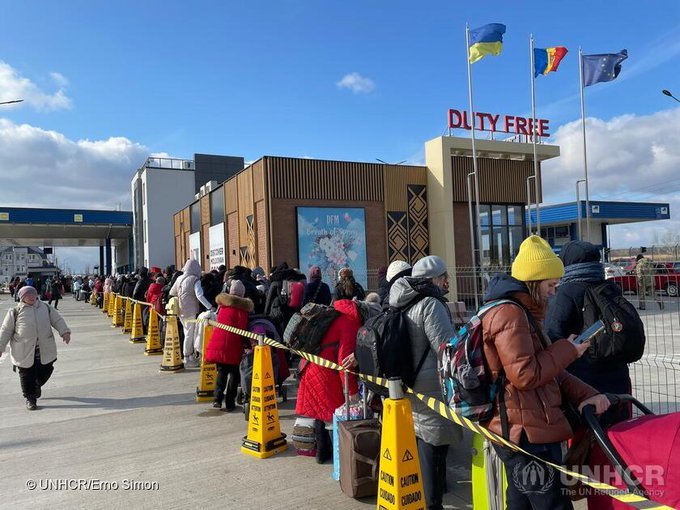 Peste 1,5 milioane de oameni au fugit din Ucraina în zece zile, cea mai rapidă creştere a unei crize a refugiaţilor în Europa de după al doilea Război Mondial