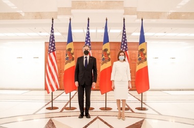 Preşedintele R. Moldova Maia Sandu, după întrevederea cu secretarul de stat al SUA, Antony Blinken: Avem nevoie de ajutorul comunităţii internaţionale pentru a face faţă fluxului de refugiaţi