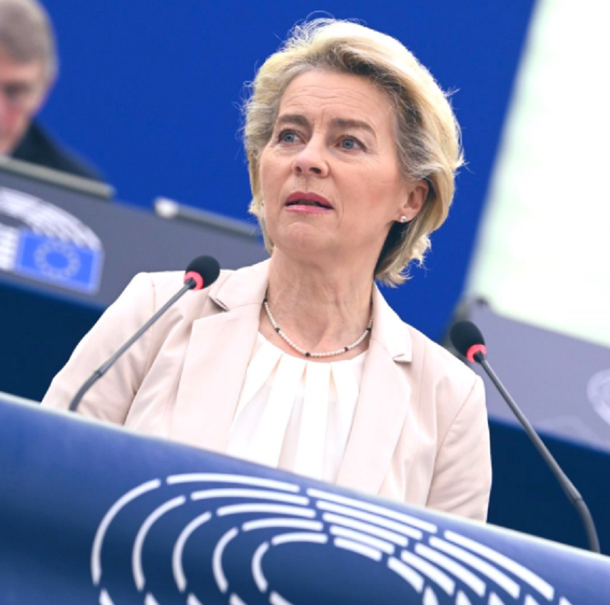 Ursula von der Leyen: Recesiunea loveşte Rusia. Asta arată severitatea  şi impactul sancţiunilor noastre
