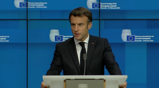 Emmanuel Macron susţine că industria alimentară din Europa şi Africa va fi ”profund destabilizată” de războiul din Ucraina