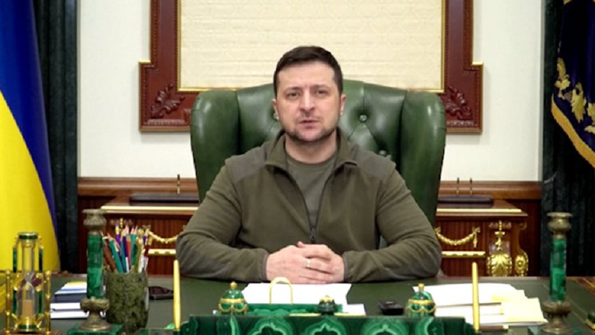 Zelenski: Negocierile de pace cu Rusia pot începe doar după încetarea focului / Aproximativ 1.500 de militari ucraineni au fost ucişi în război / Răpirea primarului din Melitopol de către forţele ruse este ”o crimă împotriva democraţiei”