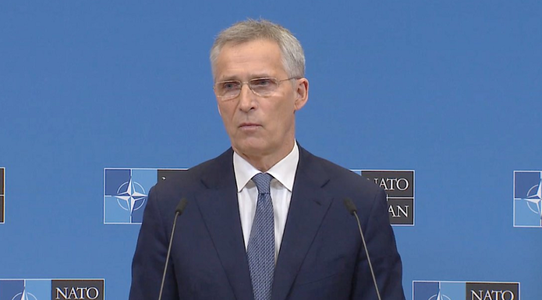 Stoltenberg pune în gardă Rusia să nu folosească armament chimic în Ucraina, înaintea unei reuniuni a miniştrilor Apărării din cadrul NATO