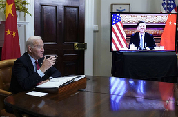 UPDATE-”Un conflict nu este în interesul nimărui”, îi spune Xi Jinping lui Joe Biden într-un apel video securizat şi-l îndeamnă să acţioneze împreună ”în vederea păcii şi liniştii în lume”