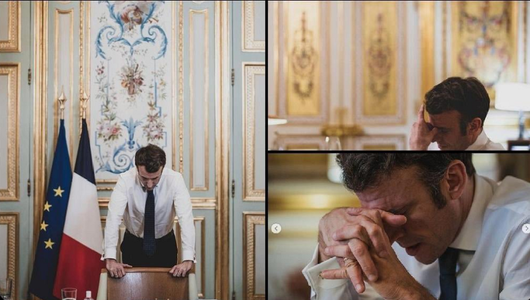 Macron, ”extrem de îngrijorat” faţă de situaţia de la Mariupol, îi cere lui Putin, într-o convorbire de o oră şi zece minute, ”ridicarea asediului şi acces umanitar” şi un armistiţiu în Ucraina