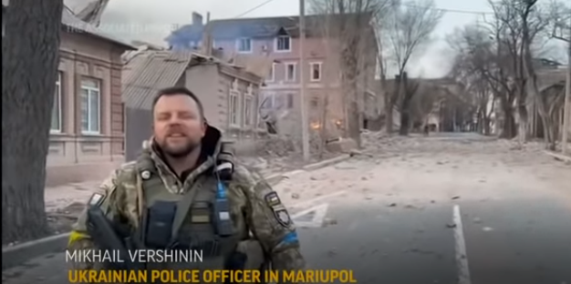 Mariupol, ”şters de pe faţa pământului”, reclamă un ofiţer de poliţie din oraşul-port / Acesta cere preşedinţilor Joe Biden şi Emmanuel Macron ajutor - VIDEO