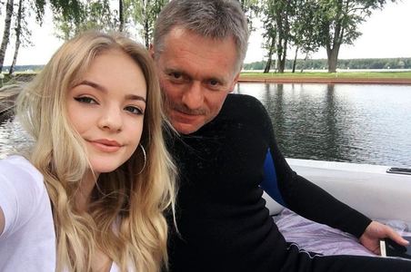 Fiica purtătorului de cuvânt al Kremlinului, despre sancţiunile internaţionale care o vizează: Mi se pare complet nedrept şi nerezonabil 