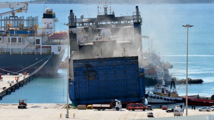 Bilanţul victimelor incendului de la bordul feribotului Euroferry Olympia, în largul Corfu, creşte la 11 morţi