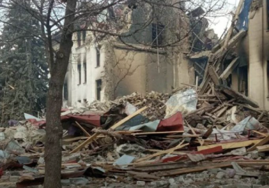 O instalaţie de cercetare a Institutului de Fizică şi Tehnologie din Harkov, bombardată din nou de ruşi