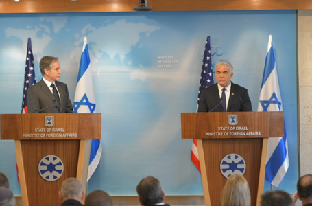 Washingtonul şi Israelul, ”hotărâte” să împiedice Iranul să obţină arma nucleară, anunţă Blinken şi Lapid la Ierusalim