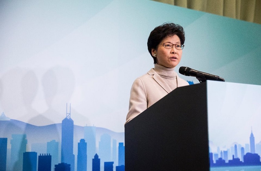 Hong Kong: Centrul financiar global se confruntă cu un ”exod de creiere incontestabil”, dar este preconizată o ”dezvoltare mai bună” după pandemie, conform liderului Carrie Lam
