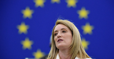 Roberta Metsola, preşedinţa Parlamentului European, merge la Kiev