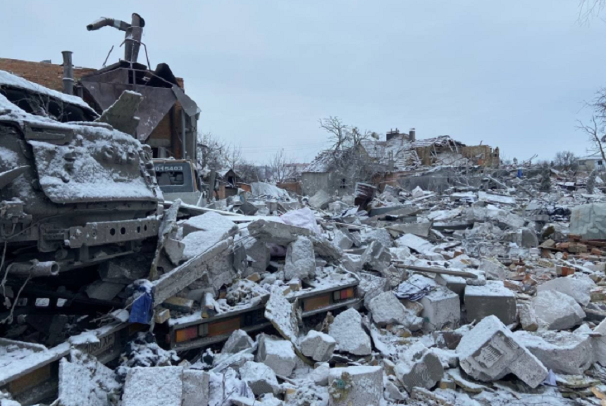 Ucraina: 410 cadavre găsite în oraşe din zona Kiev / Un mort într-un atac la Mikolaiv, încă unul într-un atac asupra unui spital din Rubijne