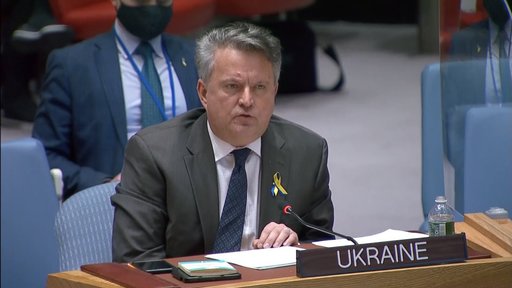 Ambasadorul ucrainean la ONU cere statelor membre să susţină propunerea de suspendare a Rusiei din Consiliul pentru Drepturile Omului şi compară Consiliul cu Titanicul, care trebuie salvat de la ”scufundare”
