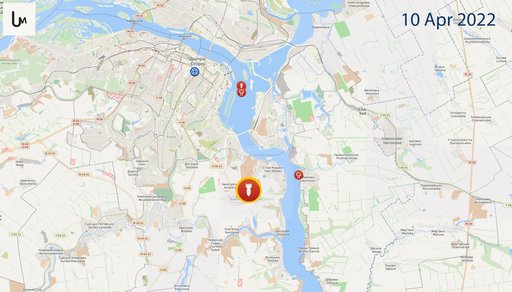 Aeroportul din oraşul Dnipro a fost complet distrus în urma unui atac al forţelor ruse, conform guvernatorului regional 
