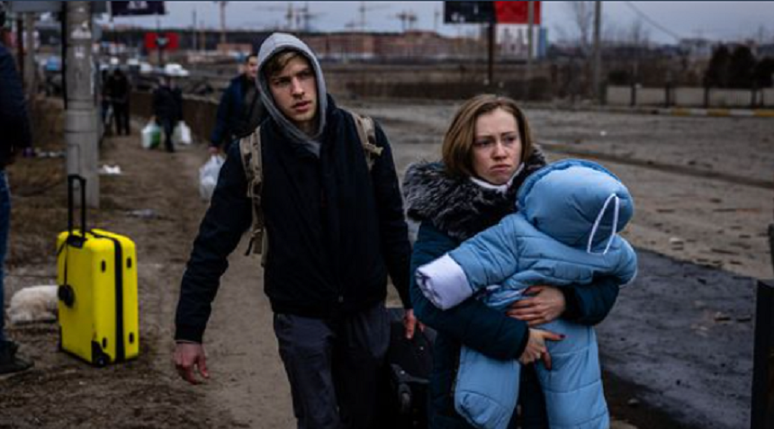 Aproape două treimi din copiii ucraineni şi-au părăsit casele de la startul invaziei