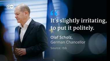 Cancelarul german Olaf Scholz, iritat, nu intenţionează să se ducă în acest stadiu la Kiev, care nu l-a primit pe preşedintele german Frank-Walter Steinmeier
