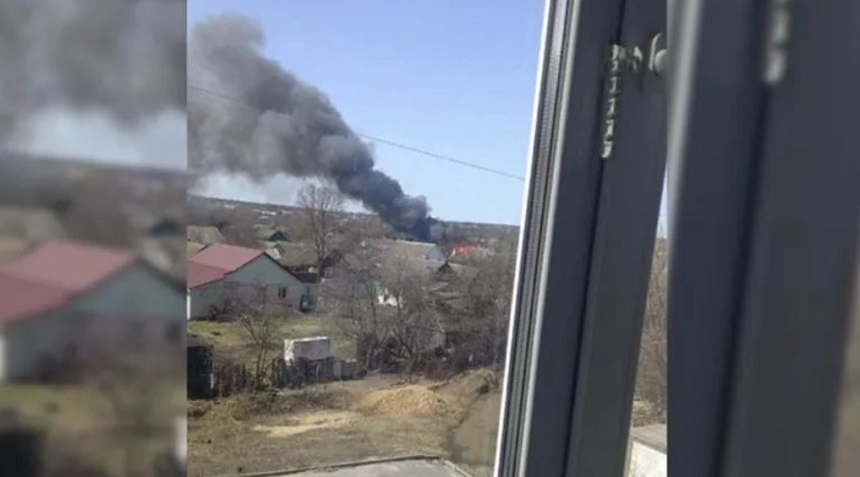 Rusia acuză armata ucraineană că a intrat pe teritoriul rus şi a bombardat două sate ruseşti, Klimovo, cu două elicoptere, şi Spodariuşino; satele Spodariuşino şi Bezimrno, evacuate