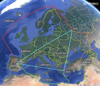 Un avion trimis de Moscova pentru a lua diplomaţii expulzaţi din Spania şi Grecia a făcut un ocol de 15.000 de kilometri din cauza interdicţiilor