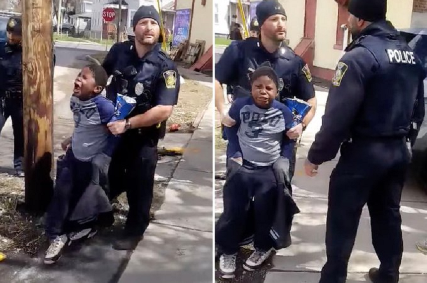 Polemică în SUA, în urma arestării la Syracuse a unui copil afroamerican în vârstă de opt ani de către un poliţist alb