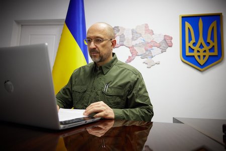 Premierul ucrainean, Denîs Şmîhal, în vizită la Casa Albă: Ucraina va câştiga, deoarece adevărul şi prietenii sunt de partea noastră 