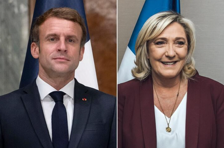 Prezenţă la vot de 63,23% în turul doi al alegerilor prezidenţiale din Franţa duminică seara, cu două puncte procentuale mai mică decât în 2017