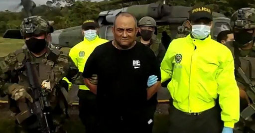 Cel mai periculos traficant de droguri din lume, ”baronul drogurilor” Otoniel, a fost extrădat de Columbia în SUA