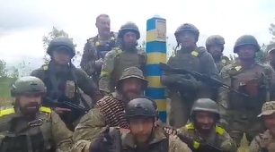 Trupe ucrainene din sectorul Harkov ajung la frontiera cu Rusia