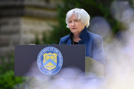 O scutire care-i permite Rusiei să-şi plătească datoria în dolari ”probabil” va fi lăsată să expire de către SUA, anunţă Janet Yellen