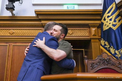 Preşedintele Poloniei s-a adresat parlamentului ucrainean: “Nu voi avea odihnă până când Ucraina va deveni membru UE”