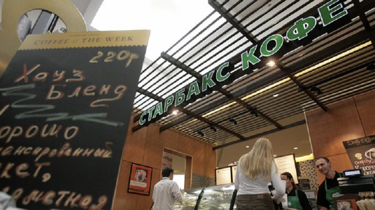 Starbucks pleacă definitiv din Rusia şi închide toate cele 130 de cafenele sub licenţa sa