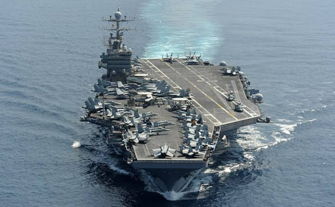 Demonstraţie de forţă NATO în estul Mediteranei, la manevrele de antenament ”Scutul lui Neptun 2022”, cu portavionul USS Harry S. Truman în frunte