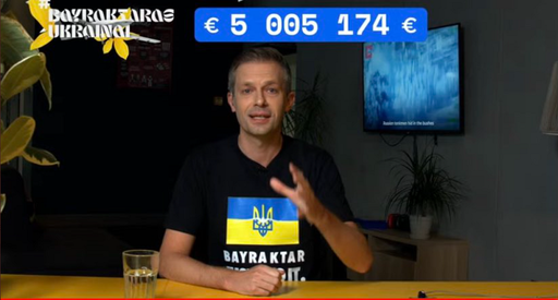 Lituanienii strâng cinci milioane de euro în trei zile şi jumătate pentru a cumpăra Ucrainei o dronă turcească de tip Bayraktar TB2
