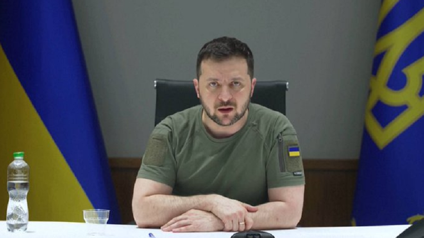 Zelenski spune că forţele ucrainene au înregistrat un oarecare succes în sudul ţării şi la est de Kiev
