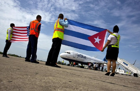 SUA ridică sancţiunile impuse legăturilor aeriene cu Cuba