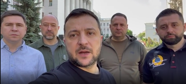 Preşedintele Zelenski promite că ”victoria va fi de partea Ucrainei” într-un mesaj video postat în 100-a zi de război - VIDEO 