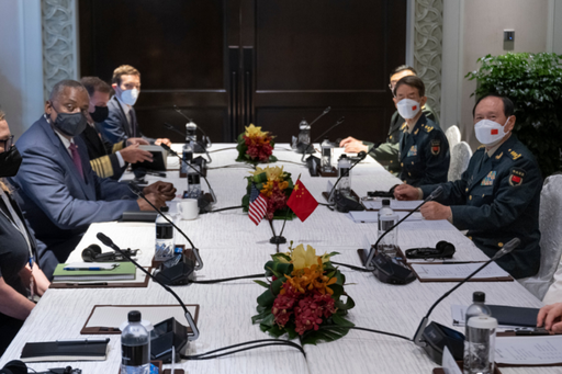 UPDATE-China ”nu va ezita să lanseze un război” pentru Taiwan, îi spune ministrul chinez al Apărării Wei Fenghe secretarului american al Apărării Lloyd Austin la Singapore, în marja Forumului Securităţii ”Dialogul de la Shangri-la”