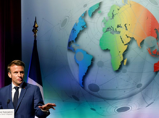 Macron cere o ”reevaluare” a legii programării militare aferente perioadei 2019-2025 în contextul Războiului din Ucraina; Franţa ”a intrat într-o economie de război”, anunţă el la Salonul Armamentului Terestru Eurosatory
