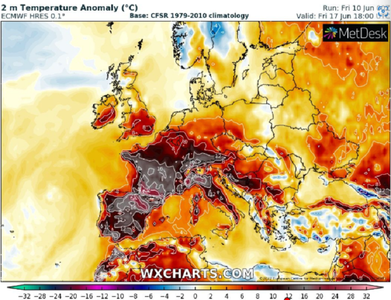 Spania, asfixiată de o nouă caniculă ”anormală”, cu temperaturi de peste 40°C, după cea mai caldă lună mai înregistrată de cel puţin 100 de ani