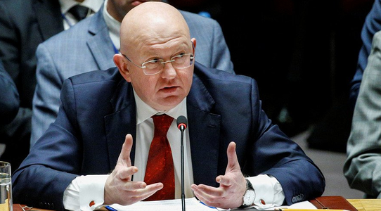 Rusia poate ”oferi trecerea în siguranţă” a cerealelor din Ucraina prin Marea Neagră, dar ”nu este responsabilă” să stabilească coridoarele, declară ambasadorul Rusiei la ONU