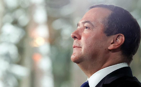 Medvedev atacă patru lideri europeni aflaţi în vizită la Kiev, pe care-i cataloghează drept ”amatori de broaşte, cârnaţi de ficat şi spaghete”