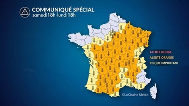 Recorduri de caniculă înregistrate în Franţa. Mai multe incendii în Spania