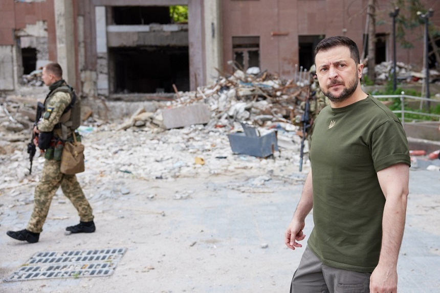 Zelenski a jurat să preia zonele din sudul Ucrainei aflate sub ocupaţia trupelor ruse