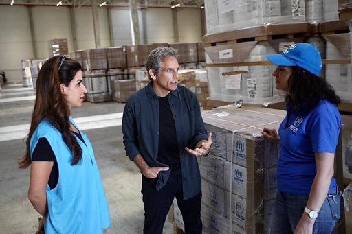 Actorul Ben Stiller, ambasador UNHCR, a ajuns în Ucraina 