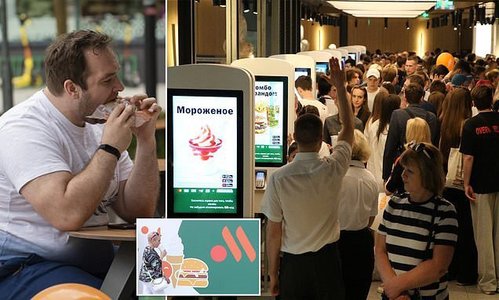 Record de vânzări pentru succesorul McDonald's din Rusia, Vkusno & tochka, în ziua deschiderii: Aproape 120.000 de hamburgeri vânduţi