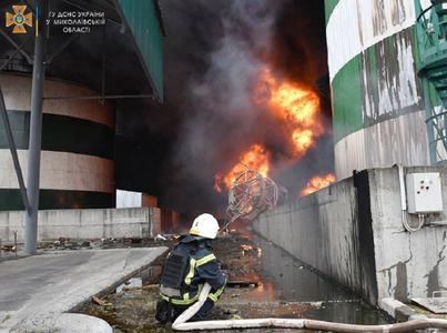 Două terminale agricole din portul ucrainean Mîkolaiv, bombardate de ruşi