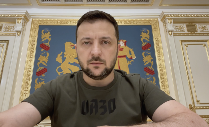 Zelenski: Nicio rachetă rusească, nicio lovitură nu poate distruge moralul ucrainenilor - VIDEO