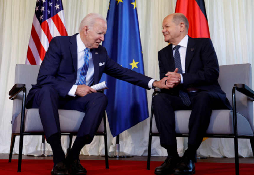 G7 şi NATO ”să rămnă împreună” împotriva agresiunii Rusiei în Ucraina, îndeamnă Biden într-o întâlnire cu Scholz; Kuleba cere noi sancţiuni şi armament suplimentar şi ”învingerea imperialismului bolnav” rus, după un bombardament la Kiev