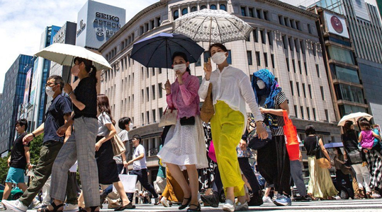 Japonia înregistrează 40,2 grade Celsius, cea mai ridicată temperatură în luna iunie din ultimii 150 de ani